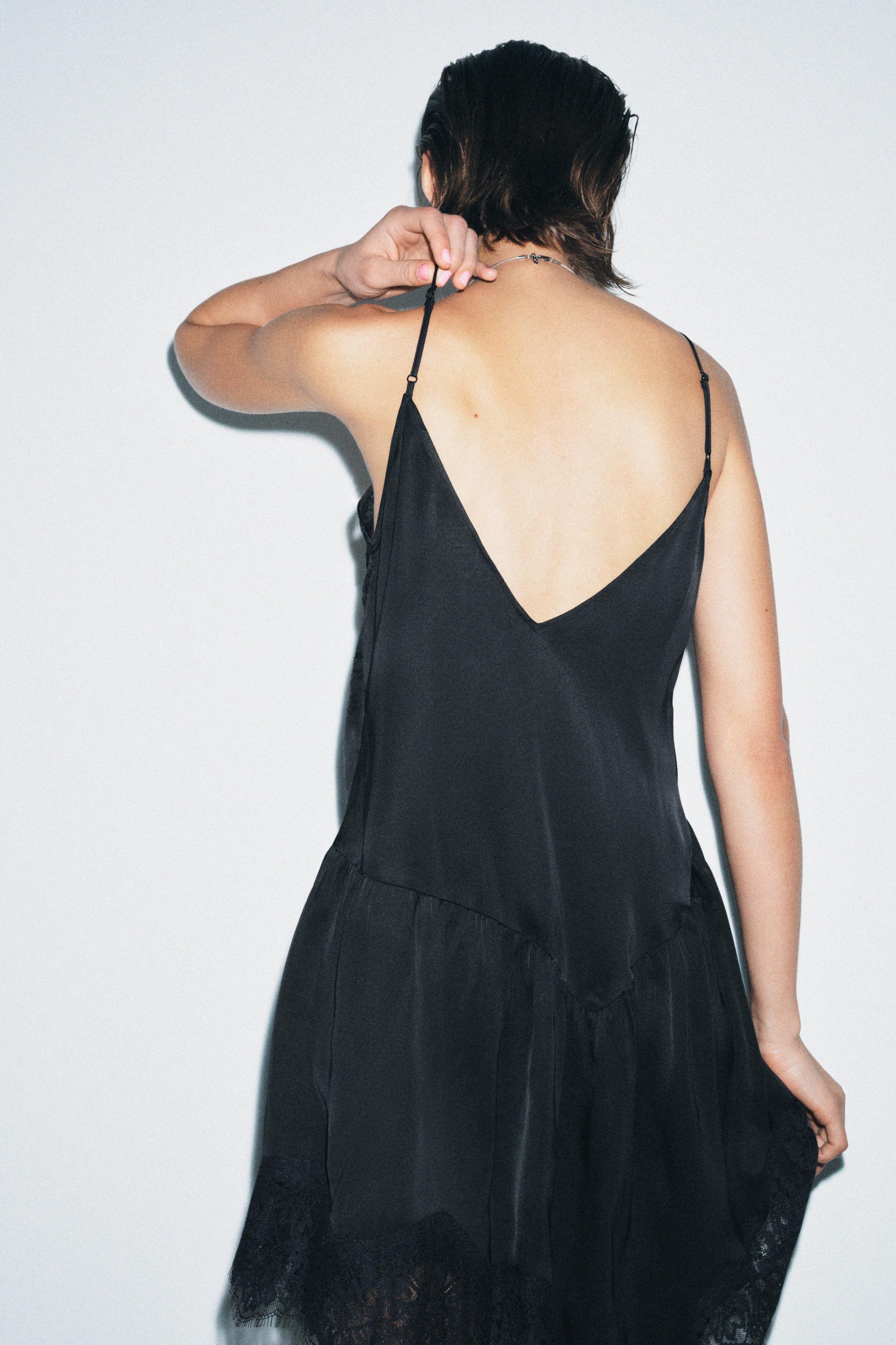 ZW COLLECTION ASYMMETRIC MINI DRESS